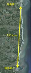 Fukushima1,2 Map